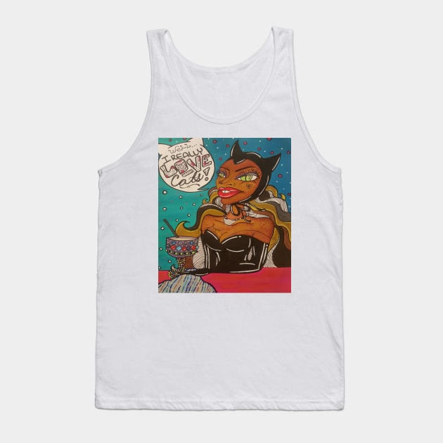 Blind Date Tank Top by QueenCosmo